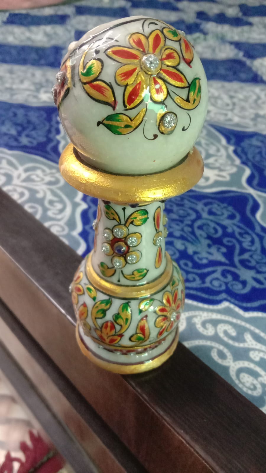 Marble Art Pillar Watch – 6 Inch