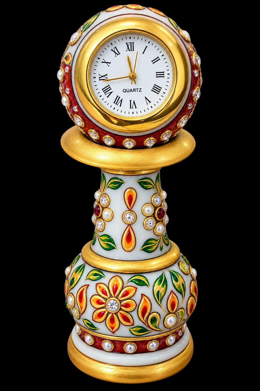 Marble Art Pillar Watch – 6 Inch