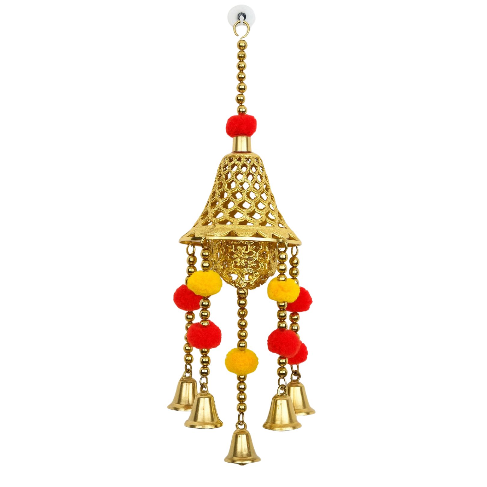 Buy Handmade Diwali Decoration Online – Golden Bell Latkan from Jaipur at DehatiBazar