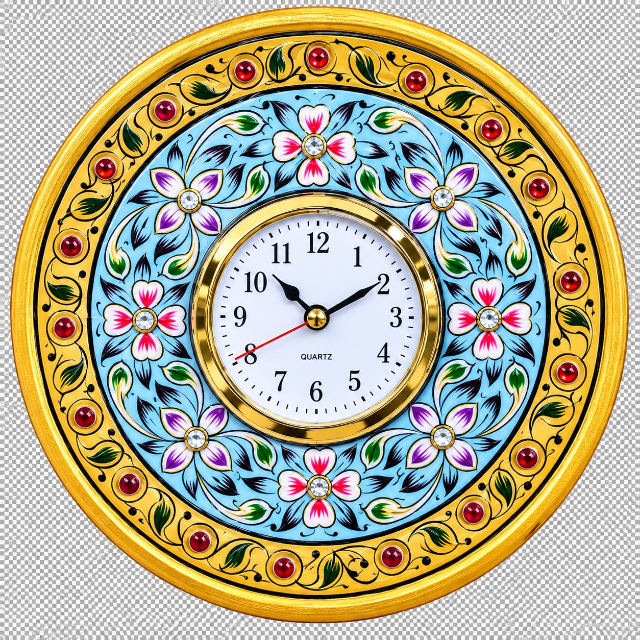 6 Inch Marble Art Table Watch